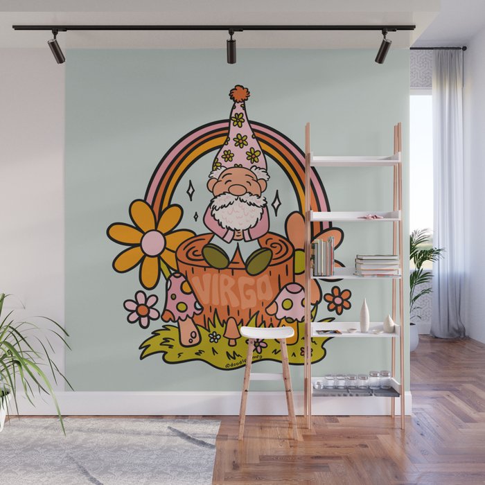 Virgo Gnome Wall Mural Gallery Image 1
