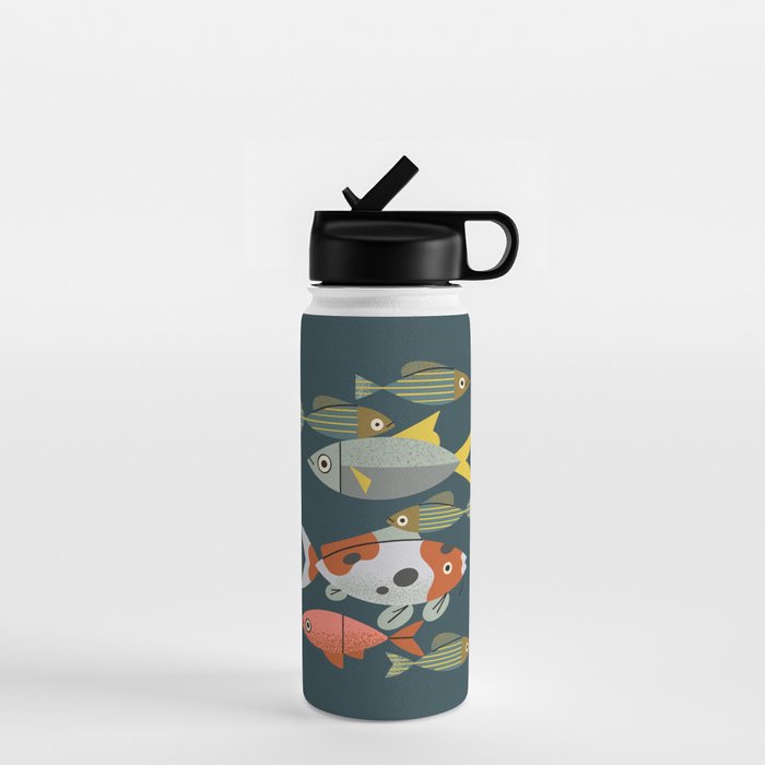 Pond Fishes Water Bottle Gallery Image 1
