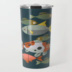 Pond Fishes Travel Mug Gallery Image 1