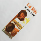 Vintage Las Vegas United Air Lines Travel Poster "Day Time Sun Night Time Fun" Yoga Mat Gallery Image 1