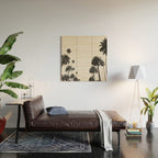 Palm Spring California, Palms Wood Wall Art Gallery Image 2