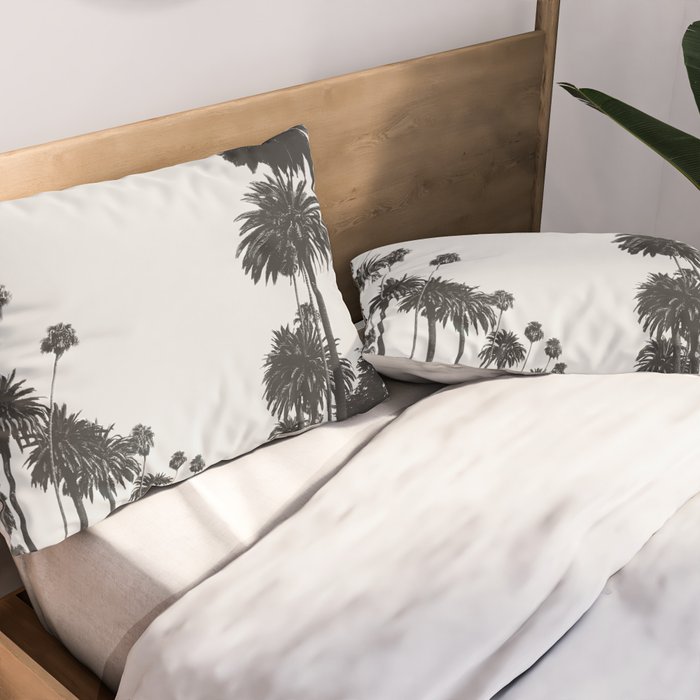 Palm Spring California, Palms Pillow Sham Gallery Image 2