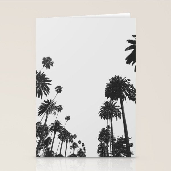 Palm Spring California, Palms Stationery Card Gallery Image 1