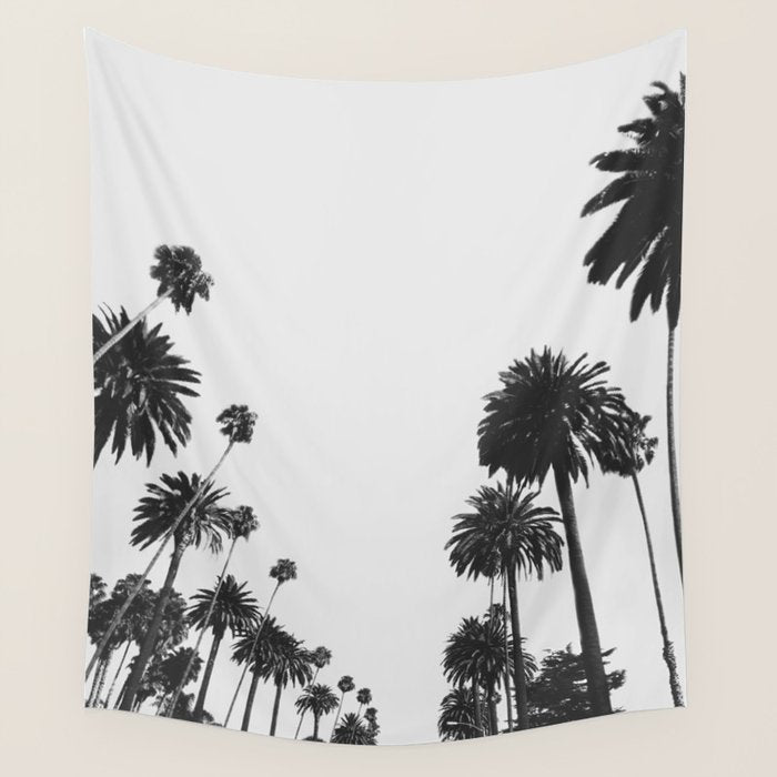 Palm Spring California, Palms Wall Tapestry Gallery Image 4