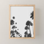 Palm Spring California, Palms Mini Art Print Gallery Image 1