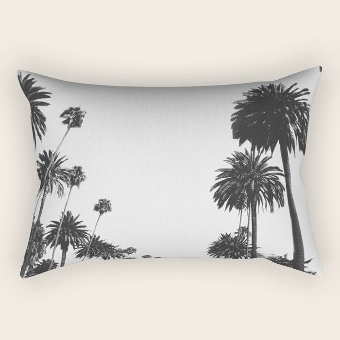 Palm Spring California, Palms Rectangular Pillow Gallery Image 1