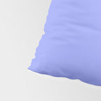 Pastel Periwinkle Solid Color Pillow Sham Gallery Image 4