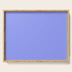 Pastel Periwinkle Solid Color Serving Tray Gallery Image 1