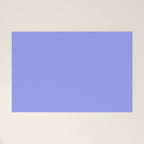 Pastel Periwinkle Solid Color Welcome Mat Gallery Image 1