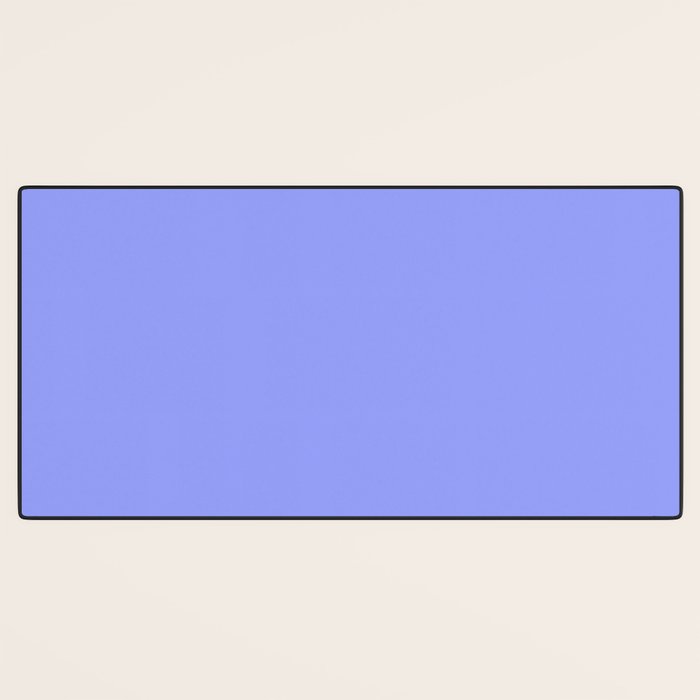 Pastel Periwinkle Solid Color Desk Mat Gallery Image 3