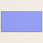 Pastel Periwinkle Solid Color Desk Mat Gallery Image 3