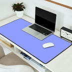 Pastel Periwinkle Solid Color Desk Mat Gallery Image 2