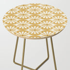 Solstice Boho Geometric Goldenrod Side Table Gallery Image 2