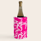 Hot Pink Otomi Bright Pattern Wine Chiller Gallery Image 1