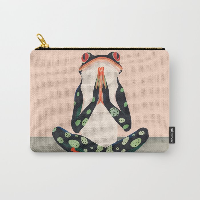 Yoga Frog Carry All Pouch Gallery Image 1