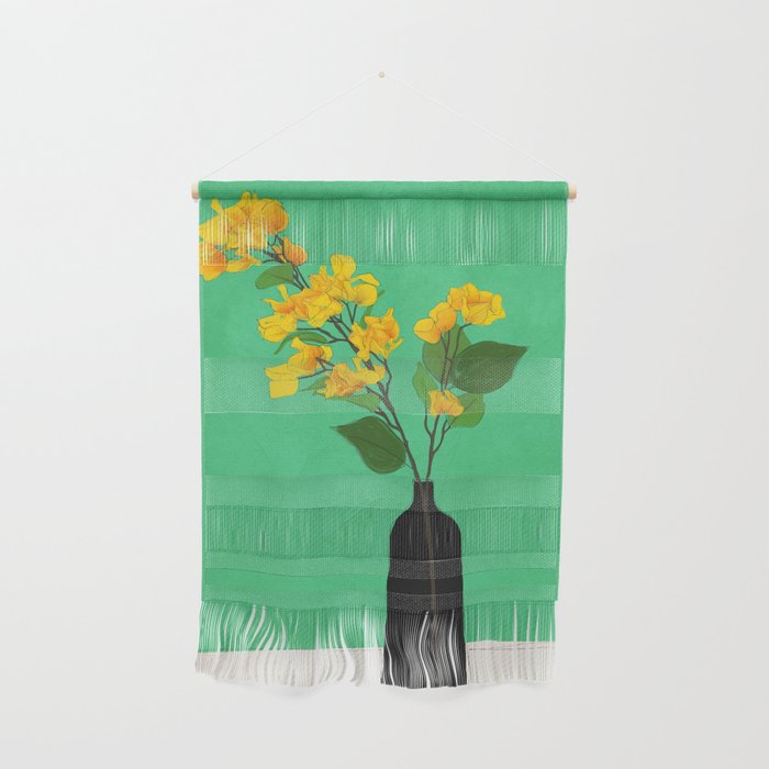 Branches Blooming Green Wall Hanging Gallery Image 1