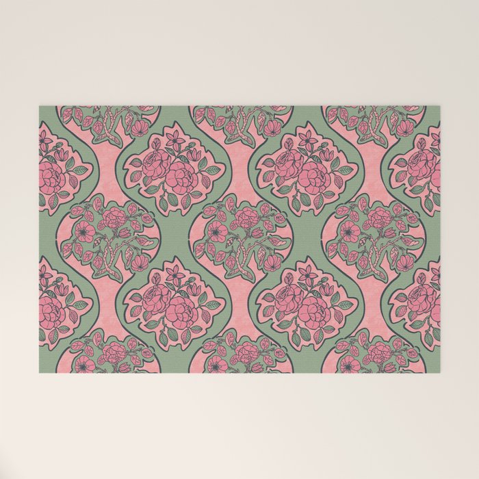 Blossom Elegance Charm Welcome Mat Gallery Image 1