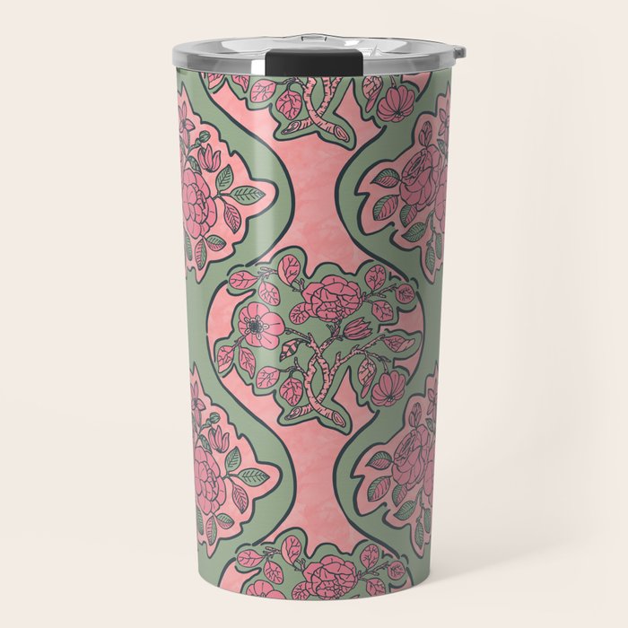 Blossom Elegance Charm Travel Mug Gallery Image 1