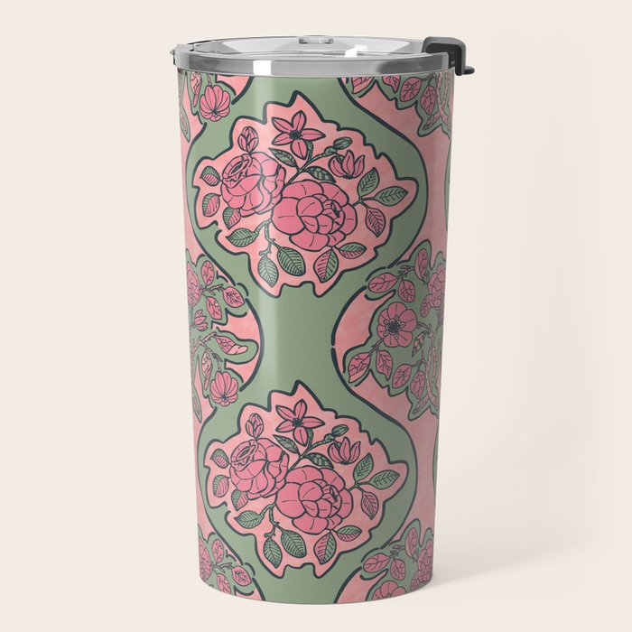 Blossom Elegance Charm Travel Mug Gallery Image 2
