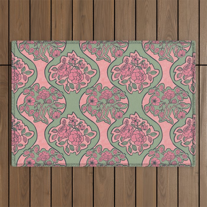 Blossom Elegance Charm Outdoor Rug Gallery Image 1