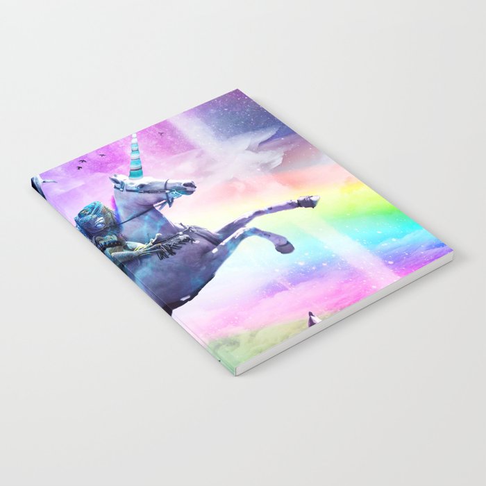Bearded Dragon Frog Squirrel On Rainbow Unicorn Notebook Gallery Image 2