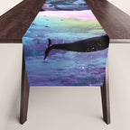 Bearded Dragon Frog Squirrel On Rainbow Unicorn Table Runner Gallery Image 1