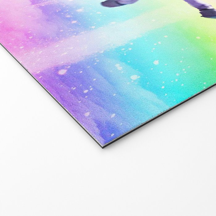 Bearded Dragon Frog Squirrel On Rainbow Unicorn Welcome Mat Gallery Image 2