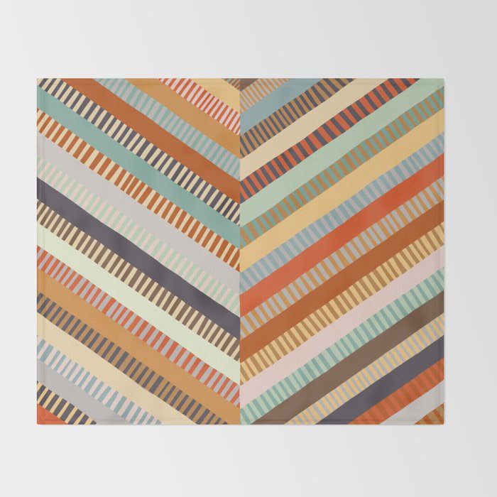 Fall Grandmother's Quilt II Throw Blanket Gallery Image 2