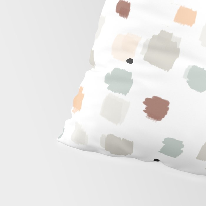 Bloom Field - Peach Pillow Sham Gallery Image 4