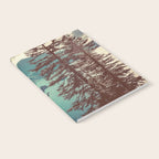 Vintage Blue Crater Lake and Trees - Nature Photography Notebook Gallery Image 2
