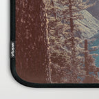Vintage Blue Crater Lake and Trees - Nature Photography Laptop Sleeve Gallery Image 3