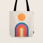 Vintage California Sun: Arches Tote Bag Gallery Image 1