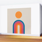 Vintage California Sun: Arches Wall Mural Gallery Image 2