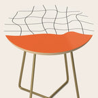 Flamingo Drip | Warp Grid: Off-White Day Edition Side Table Gallery Image 2