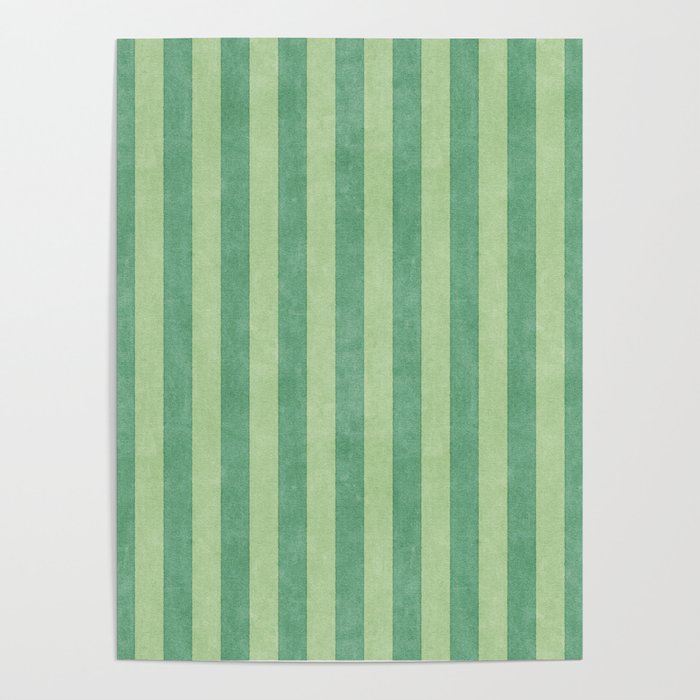 STRIPES - 004 - green Poster Gallery Image 4