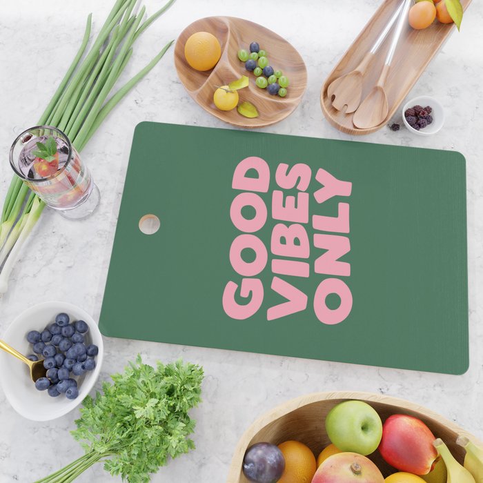 Good Vibes Only Cutting Board Gallery Image 2