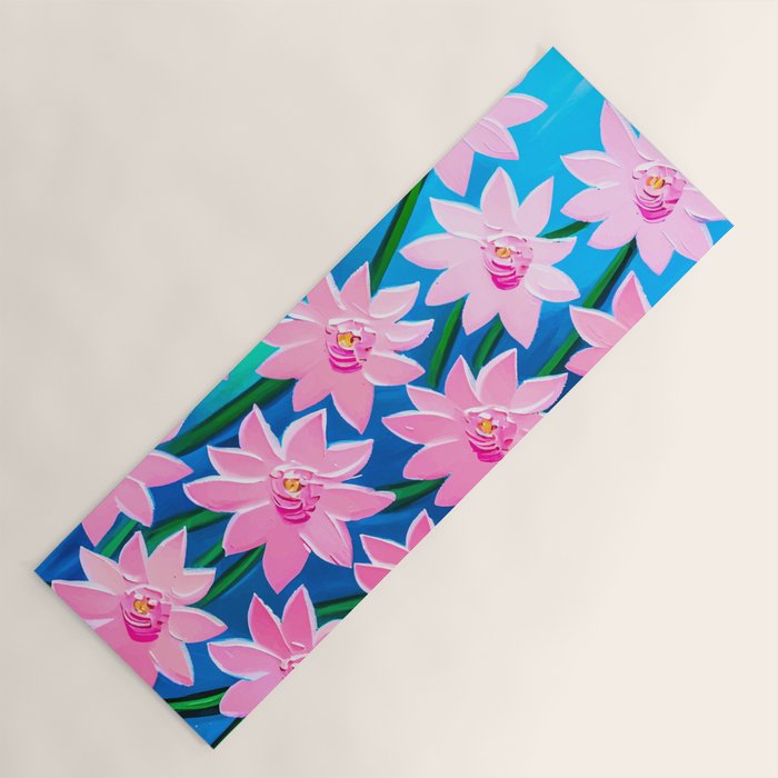 Osaka: Flower Market 03 Yoga Mat Gallery Image 1