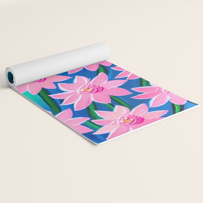 Osaka: Flower Market 03 Yoga Mat Gallery Image 2