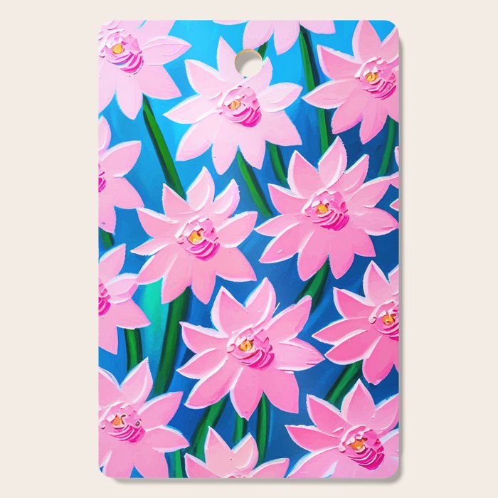 Osaka: Flower Market 03 Cutting Board Gallery Image 1