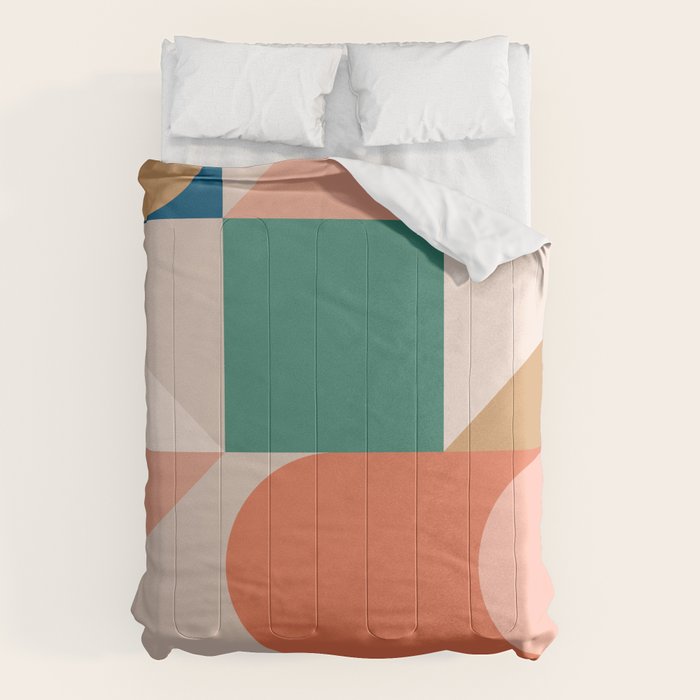 Modern Geometric 73B Comforter Gallery Image 6