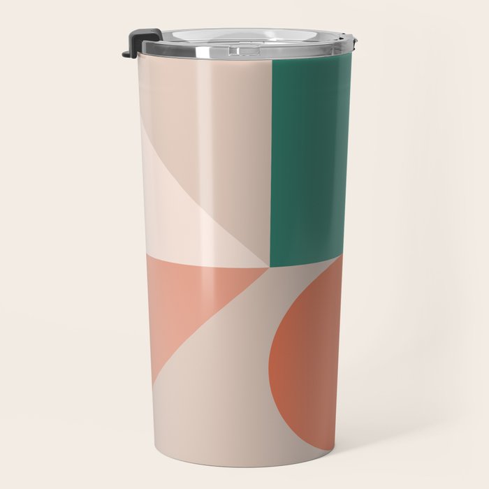 Modern Geometric 73B Travel Mug Gallery Image 3