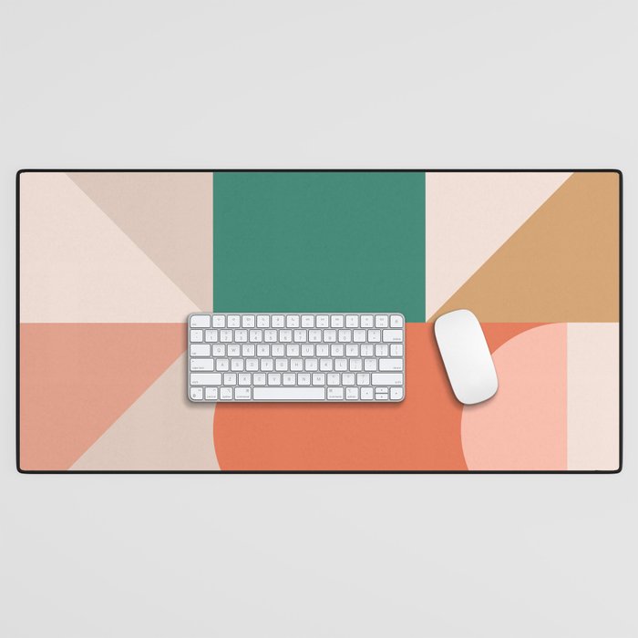 Modern Geometric 73B Desk Mat Gallery Image 1