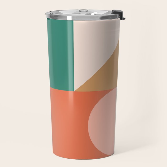 Modern Geometric 73B Travel Mug Gallery Image 2