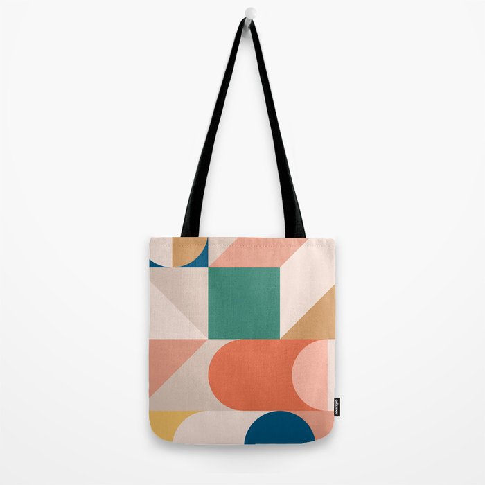 Modern Geometric 73B Tote Bag Gallery Image 2