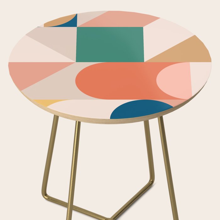 Modern Geometric 73B Side Table Gallery Image 2