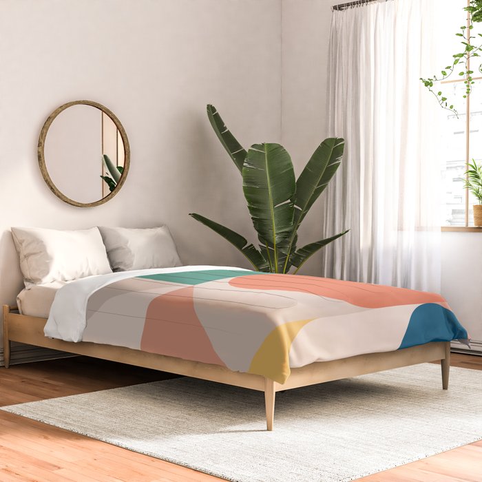 Modern Geometric 73B Comforter Gallery Image 2
