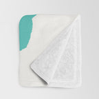 Sun, Beach, Palm Tree Throw Blanket Gallery Image 3