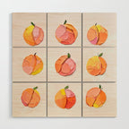 Peaches and Cream 15 Wood Wall Art Gallery Image 1