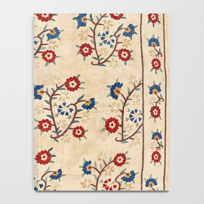 Bokce West Anatolian Ottoman Silk Embroidery Print Notebook Gallery Image 4