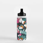 Floral Reverie Midnight Garden Water Bottle Gallery Image 2